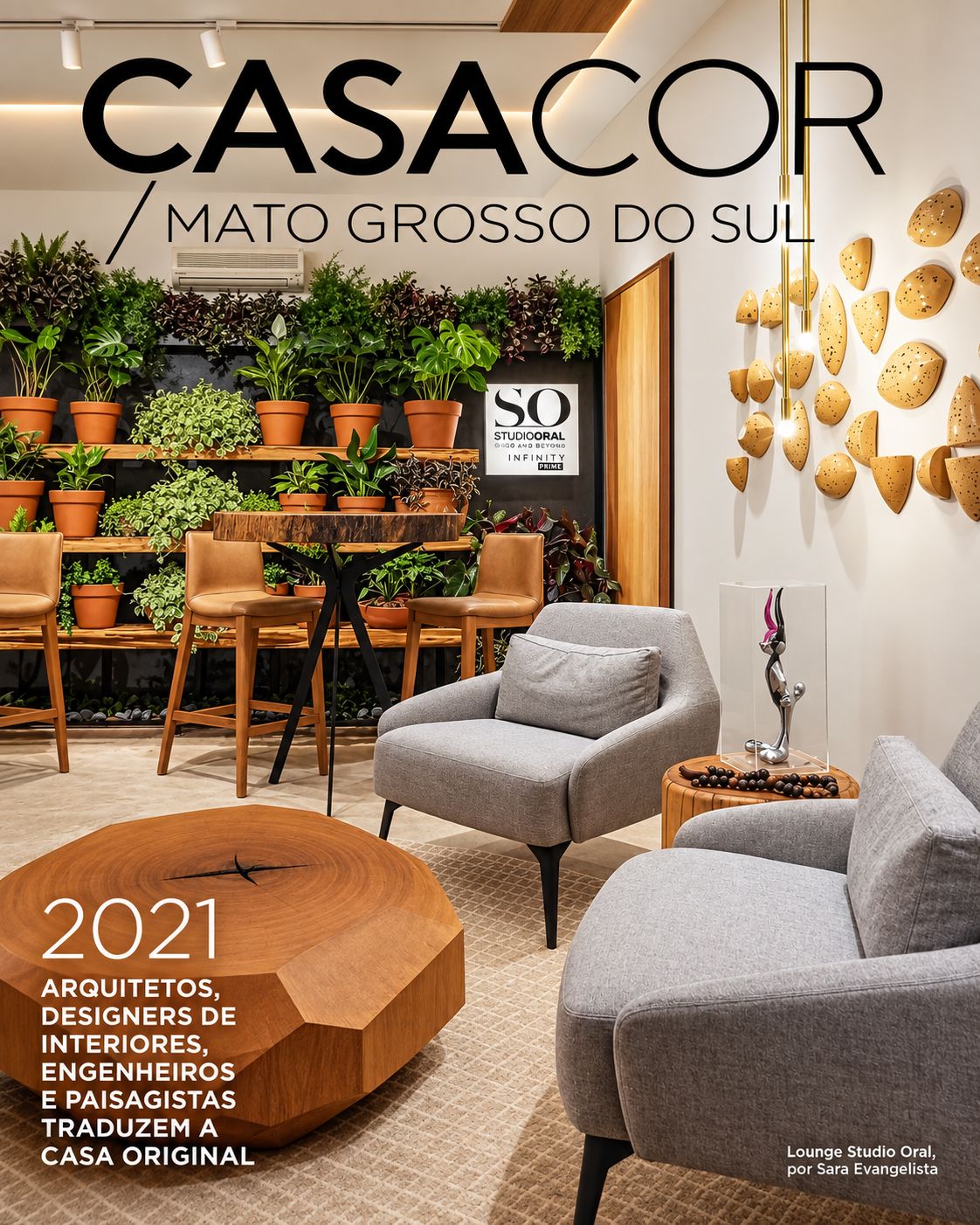 Lounge Studio Oral na CASACOR MS 2021